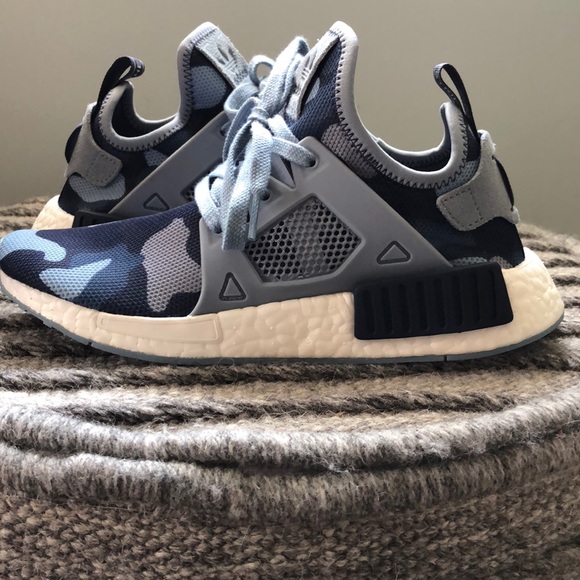 adidas Shoes - *SOLD* Adidas NMD blue camo